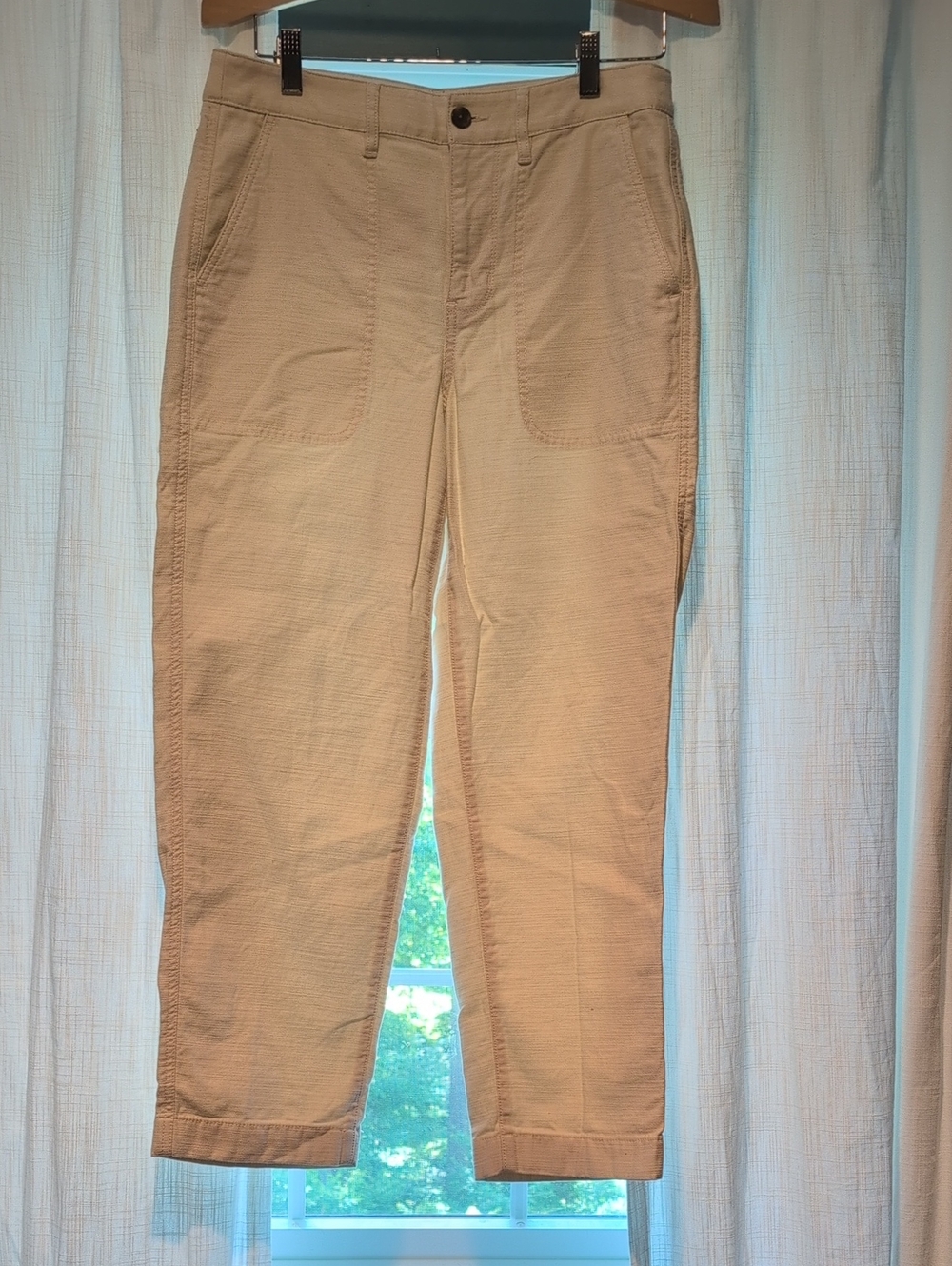 J. Crew Women's Light Khaki Chino Pants